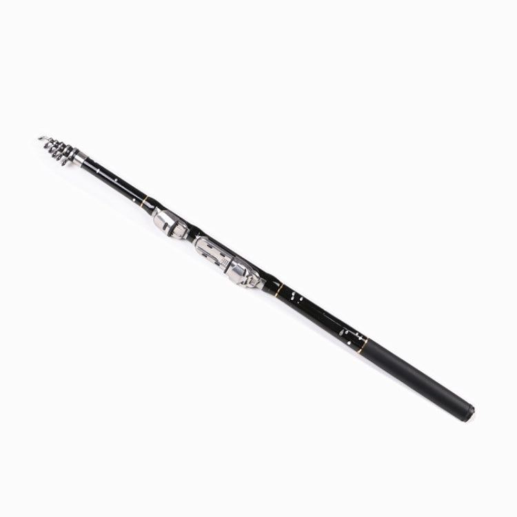 ZHANLANGWANG Carbon Throwing Pole Mini Short Rock Fishing Rod, Length: 2.1m(Black) - Fishing Rods & Accessories by PMC TechLife | Online Shopping South Africa | PMC TechLife