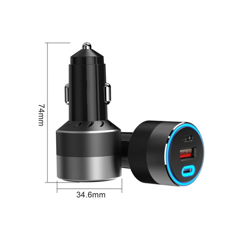IBD353 Multifunctional Flame Retardant Car Phone Charger, Model: 58.5W - Car Charger by PMC TechLife | Online Shopping South Africa | PMC TechLife