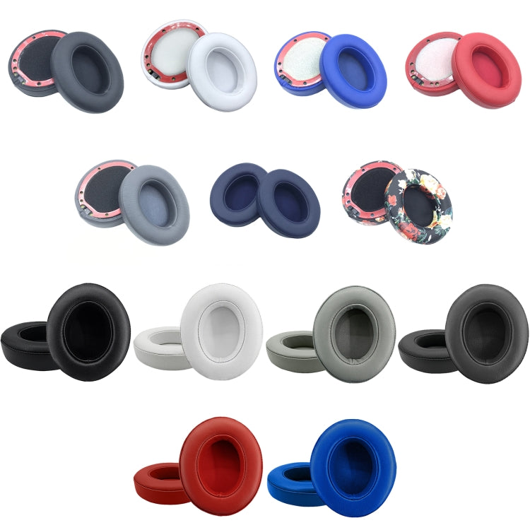 2 PCS Leather Soft Breathable Headphone Cover For Beats Studio 2/3, Color: White - Earmuff & Pad by PMC TechLife | Online Shopping South Africa | PMC TechLife