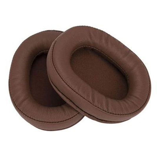 2 PCS Headset Sponge Earmuffs For SONY MDR-7506 / V6 / 900ST, Color: Brown Stitching - Earmuff & Pad by PMC Jewellery | Online Shopping South Africa | PMC Jewellery