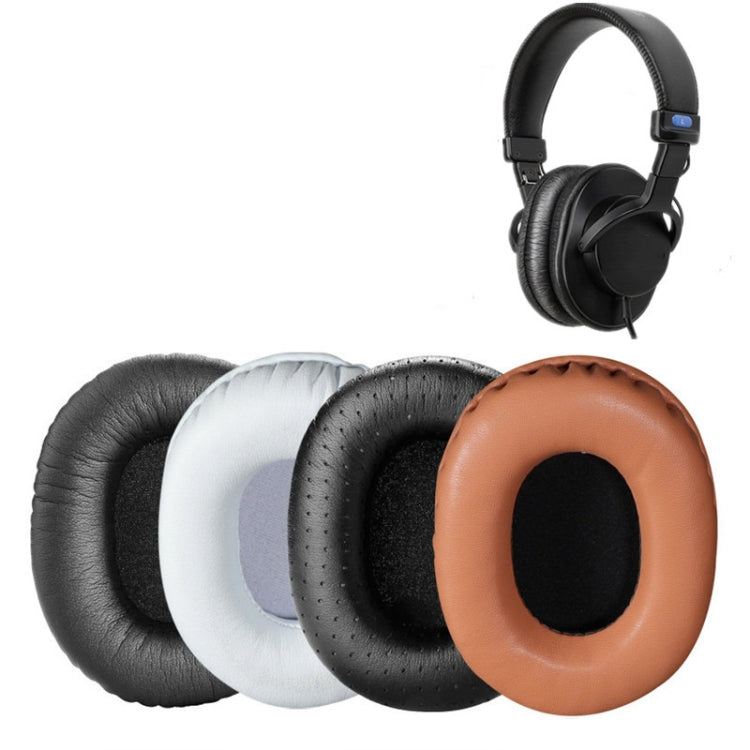 2 PCS Headset Sponge Earmuffs For SONY MDR-7506 / V6 / 900ST, Color: Black Bright - Earmuff & Pad by PMC TechLife | Online Shopping South Africa | PMC TechLife