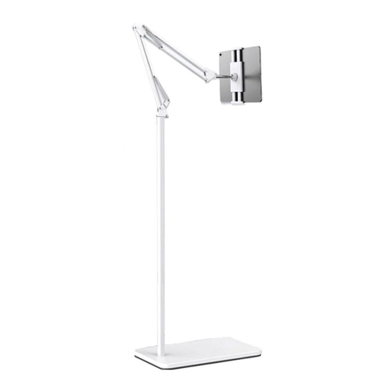 155cm Live Broadcast Bedside Cantilever Floor Bracket Desktop Floor Model (White) - Lazy Bracket by PMC TechLife | Online Shopping South Africa | PMC TechLife