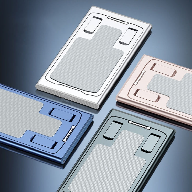 028 Portable Foldable Aluminum Alloy Phone Live Holder(Grey) - free shipping - PMC TechLife - Order now!