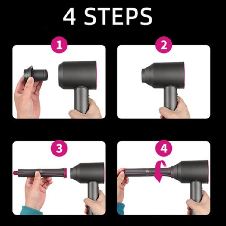 One Pair Long Barrels +1 Adapter For Dyson Hair Dryer Curling Iron Accessories - free shipping - PMC TechLife - Order now!
