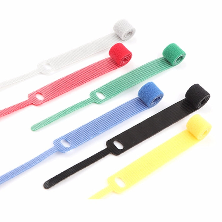 50 PCS Needle Shape Self-adhesive Data Cable Organizer Colorful Bundles 15 x 300mm(Red) - Cable Organizer by PMC TechLife | Online Shopping South Africa | PMC TechLife