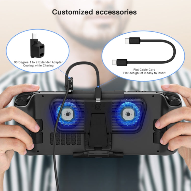 JYS For Steam Deck/Switch/OLED Game Console Cooling Fan With Bracket - Holder by PMC TechLife | Online Shopping South Africa | PMC TechLife