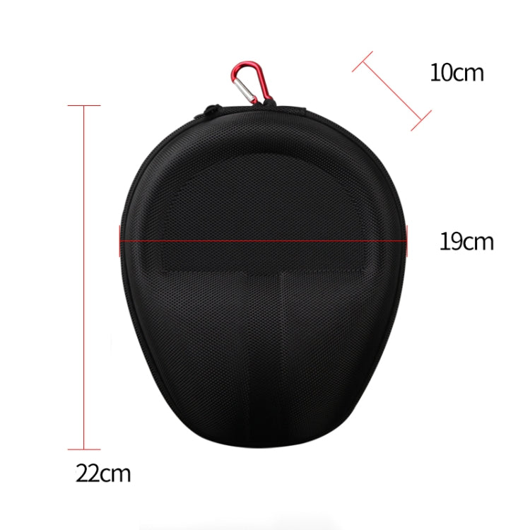 Universal Headphone Organizer Headphone Storage Bag Without Carabiner,Color: Black - Protective Case by PMC TechLife | Online Shopping South Africa | PMC TechLife
