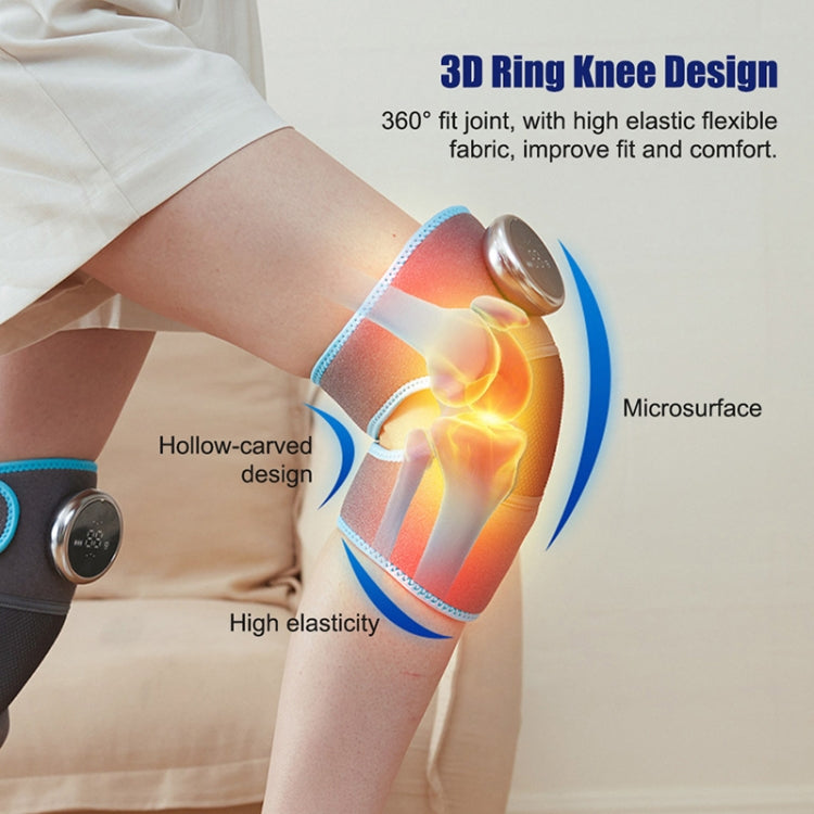 Electric Heating Therapy Knee Warm Knee Pad Brace Massage,Spec: Double Without Vibration - Massage & Relaxation by PMC TechLife | Online Shopping South Africa | PMC TechLife