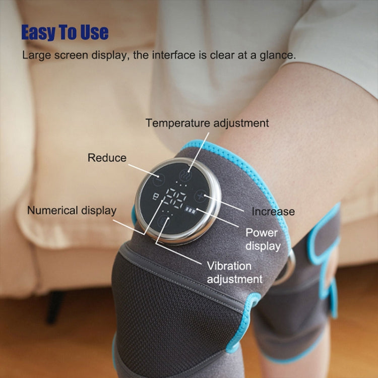 Electric Heating Therapy Knee Warm Knee Pad Brace Massage,Spec: Double Without Vibration - Massage & Relaxation by PMC TechLife | Online Shopping South Africa | PMC TechLife