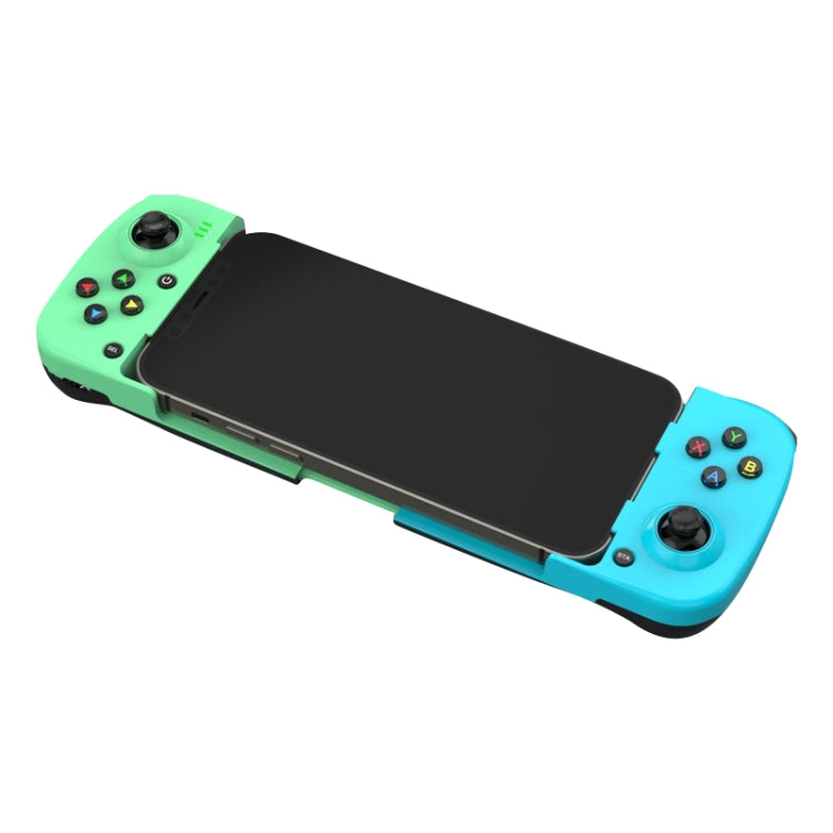 D3 Telescopic BT 5.0 Game Controller For IOS Android Mobile Phone(Blue Green) - Controller Gamepad by PMC TechLife | Online Shopping South Africa | PMC TechLife