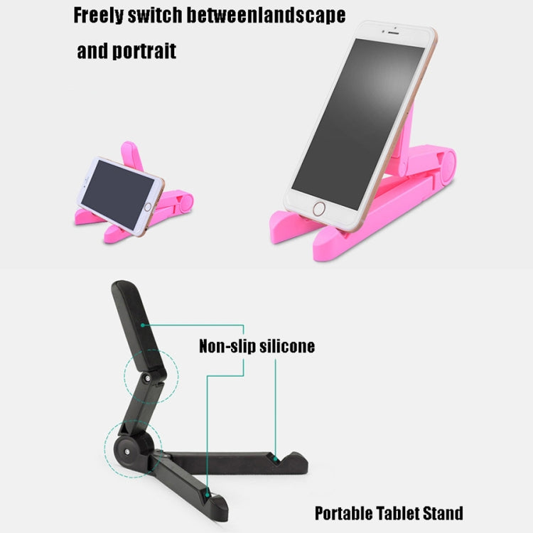 54356 Multifunctional Desktop Universal Foldable Triangular Phone Holder(White) - Desktop Holder by PMC Jewellery | Online Shopping South Africa | PMC Jewellery