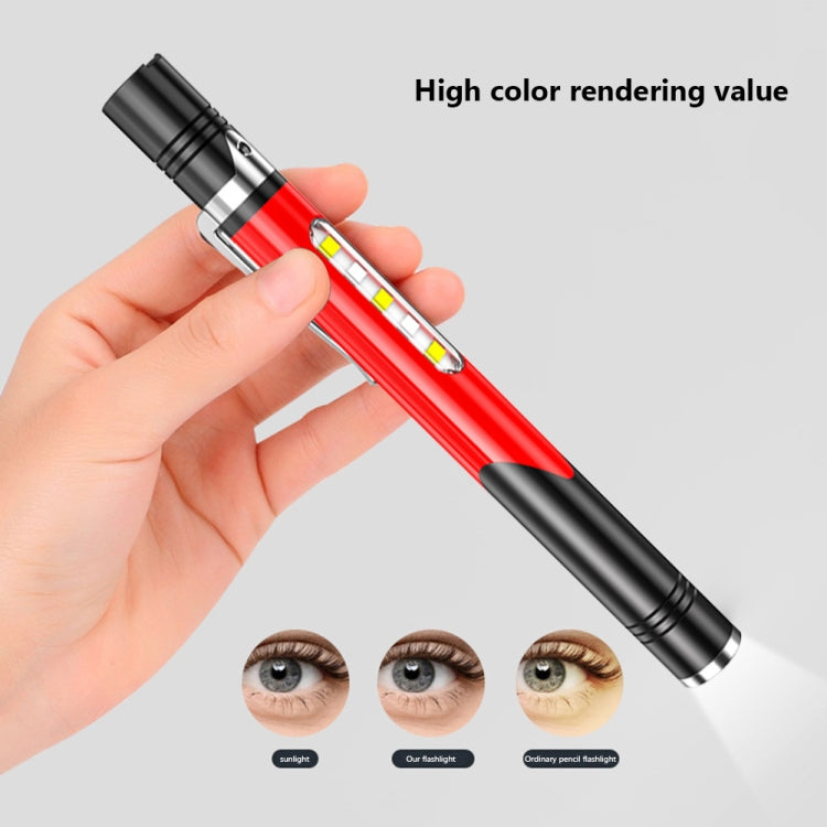 B35 XPG+LED Mini Pen Light Three Light Sources Convenient Flashlights(Grey) - LED Flashlight by PMC TechLife | Online Shopping South Africa | PMC TechLife