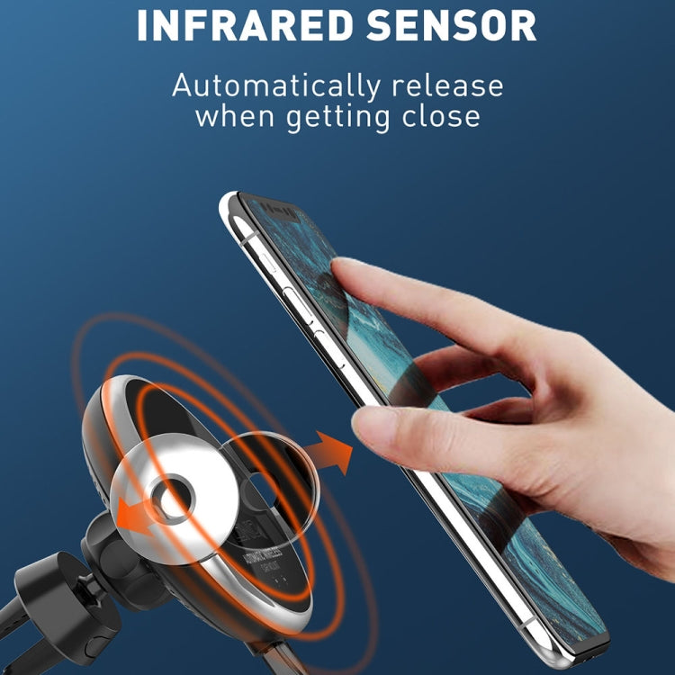 LDNIO 15W Infrared Sensor Fast Charger Car Navigation Bracket(MA02) - free shipping - PMC TechLife - Order now!