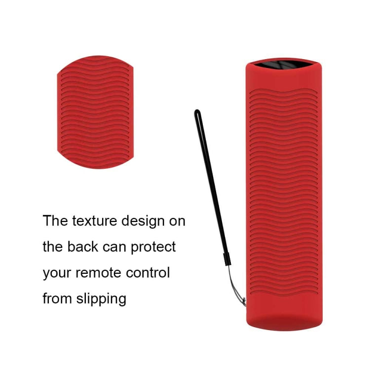 2 PCS Y27 For Alexa Voice Remote 3rd Gen Silicone Non-slip Protective Cover(Luminous White) - Remote Control Covers by PMC TechLife | Online Shopping South Africa | PMC TechLife