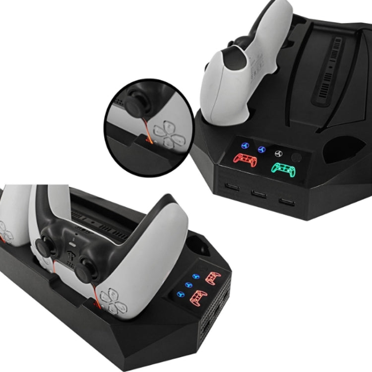 For PS5 DE/UHD 2 In 1 Handheld Console Cooling Stand Fan Base(White) - free shipping - PMC TechLife - Order now!
