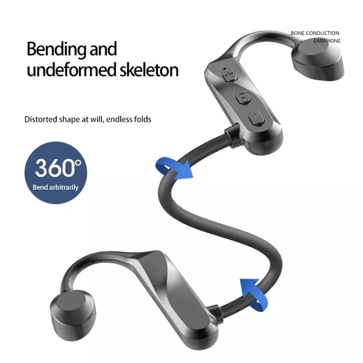 K69 Bluetooth Headset Sound Conduction Binoconic Business Sports Earphone(Green) - Sport Earphone by PMC Jewellery | Online Shopping South Africa | PMC Jewellery