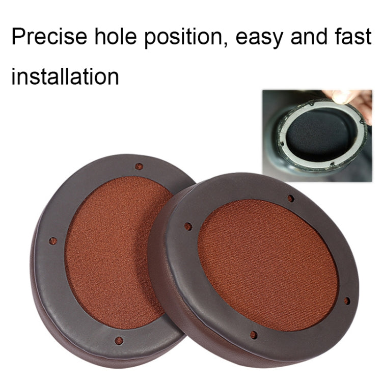 For Edifier W855BT 1pair Headset Soft and Breathable Sponge Cover, Color: Black Ice Silk - Earmuff & Pad by PMC TechLife | Online Shopping South Africa | PMC TechLife