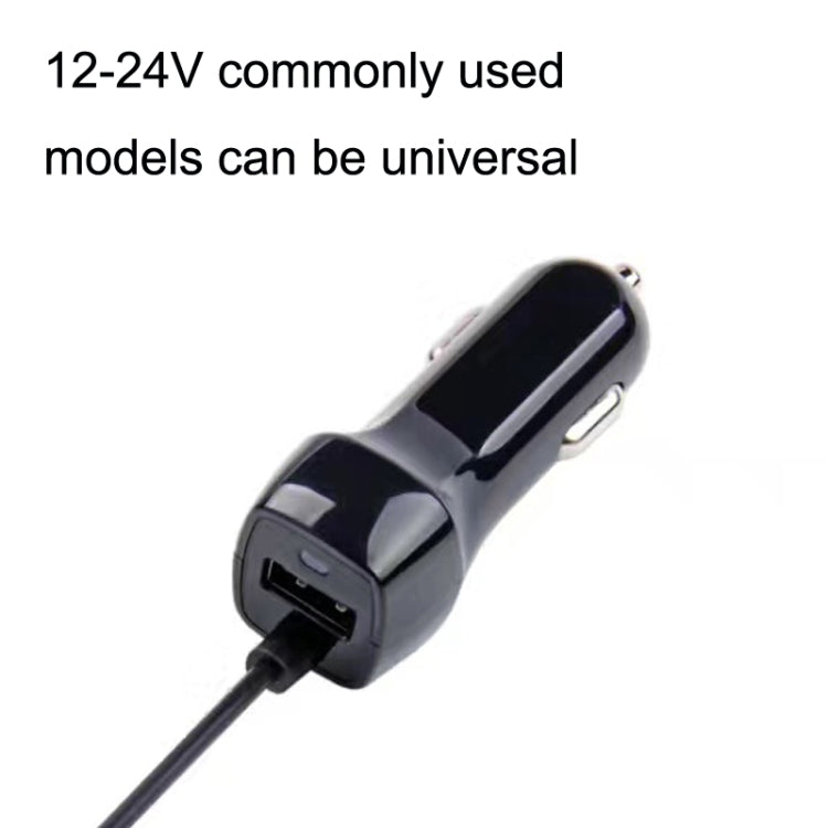 522AL Fast Charging With Cable Car Charging, Output Interface: 8 Pin (Black) - Car Charger by PMC TechLife | Online Shopping South Africa | PMC TechLife