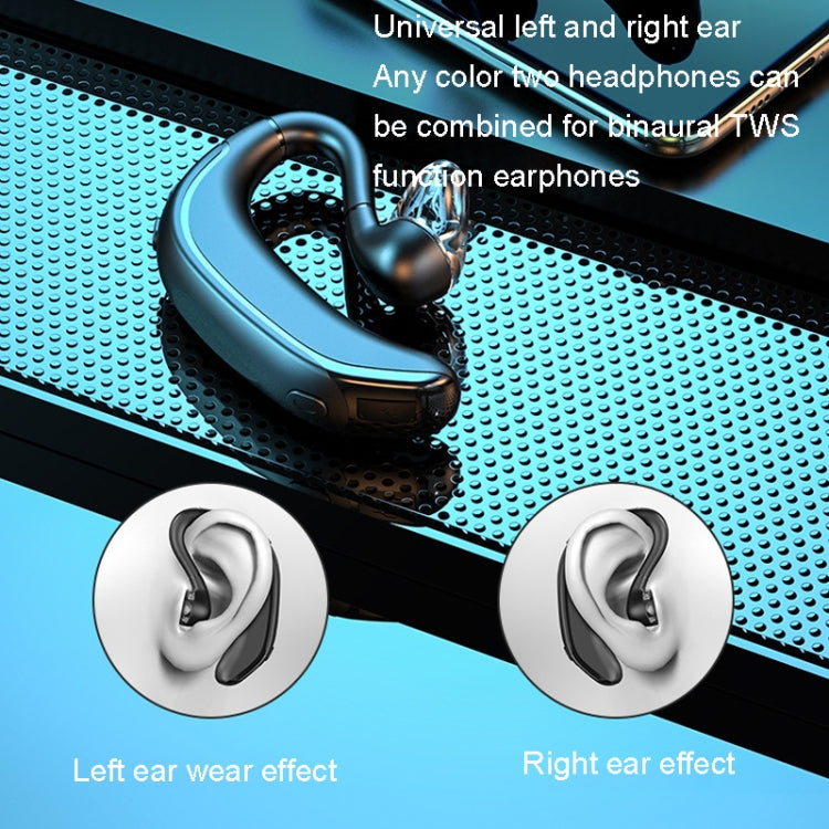 M-800 Left and Right Rotation Business Stereo Bluetooth Earphone(White) - Bluetooth Earphone by PMC TechLife | Online Shopping South Africa | PMC TechLife
