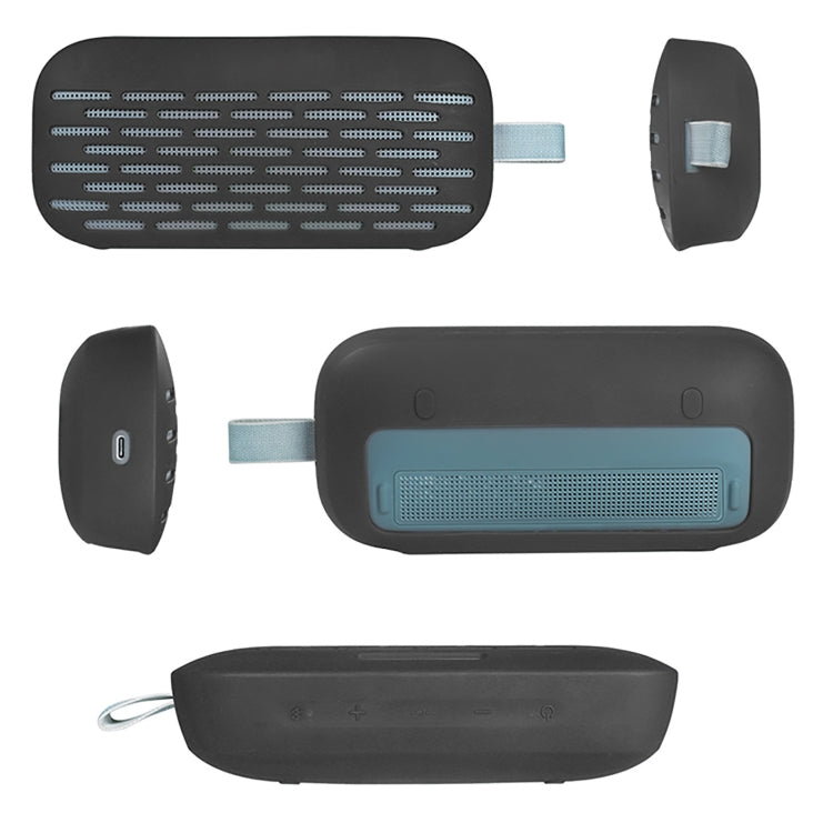 EBSC2131 For Bose Soundlink Flex Bluetooth Speaker Dustproof Silicone Protective Cover(Black) - Protective Case by PMC TechLife | Online Shopping South Africa | PMC TechLife