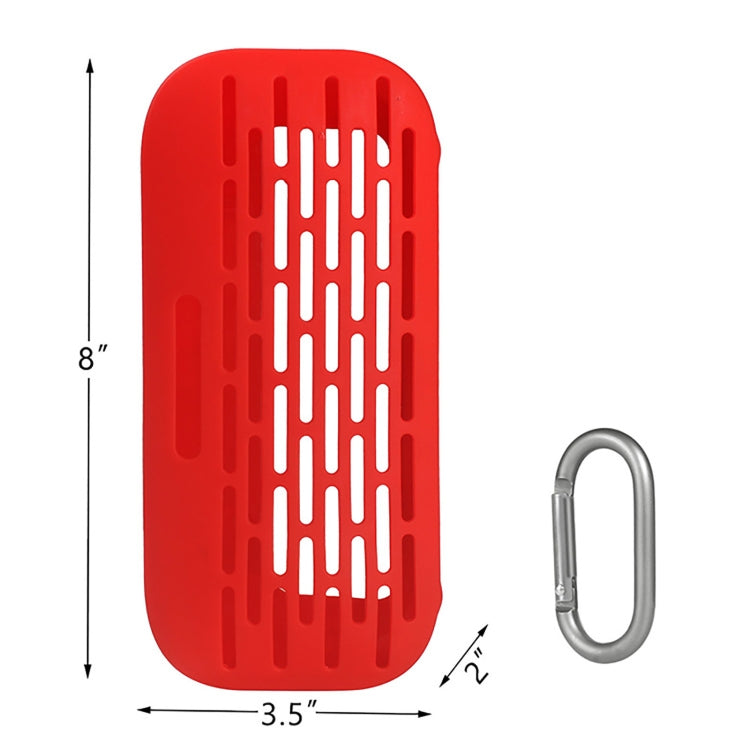 EBSC2131 For Bose Soundlink Flex Bluetooth Speaker Dustproof Silicone Protective Cover(Red) - Protective Case by PMC TechLife | Online Shopping South Africa | PMC TechLife