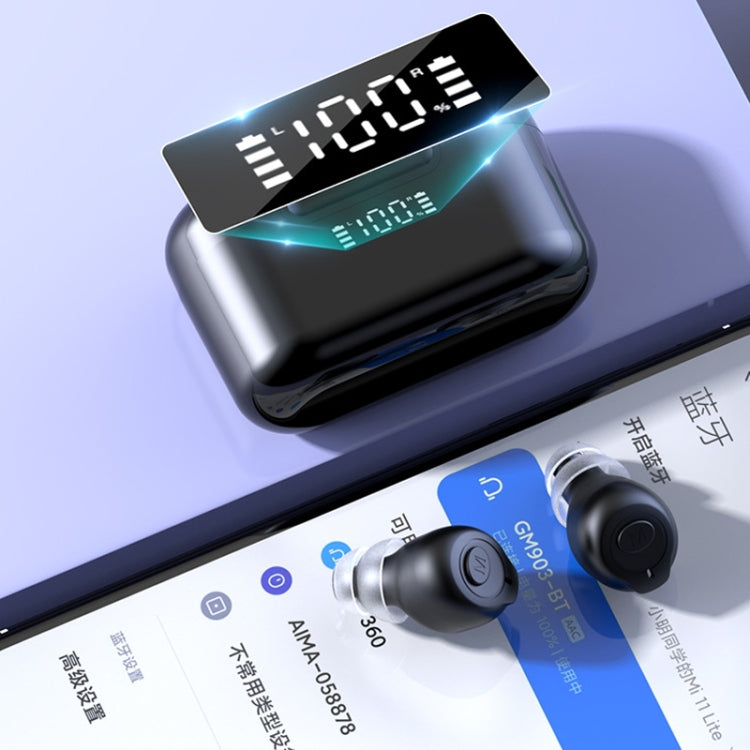 GM-903 Bluetooth Dual Host Digital Hearing Aids LCD Display Elderly Sound Amplifier(Black) - Hearing Aids by PMC TechLife | Online Shopping South Africa | PMC TechLife | Buy Now Pay Later Mobicred