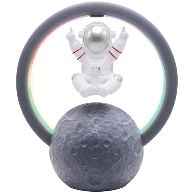 Y-598 Suspended Astronaut Bluetooth Speaker RGB Light Subwoofer Ornament,Spec: 598B Silver - Desktop Speaker by PMC TechLife | Online Shopping South Africa | PMC TechLife