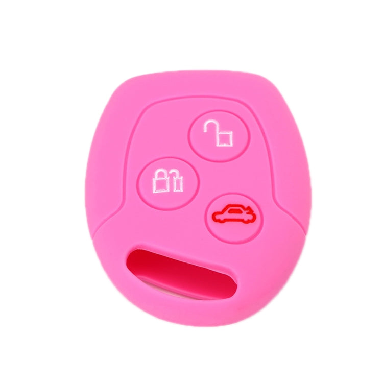 For Ford Transit/Focus 2pcs 3-Button Silicone Key Protector(Pink) - free shipping - PMC TechLife - Order now!