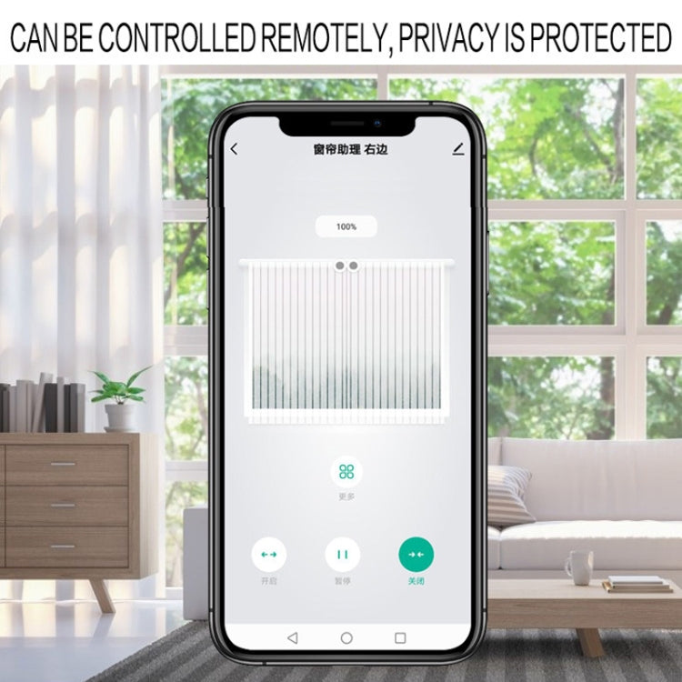 X101 Smart Home Automatic Curtain Machine With RC, Style: Roman Pole Model Double Host - Smart Switch by PMC TechLife | Online Shopping South Africa | PMC TechLife | Buy Now Pay Later Mobicred
