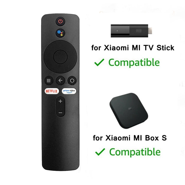 XMRM-006 For Xiaomi MI Box S MI TV Stick MDZ-22-AB MDZ-24-AA Smart TV Box Bluetooth Voice Remote Control(Black) - TV by PMC Jewellery | Online Shopping South Africa | PMC Jewellery