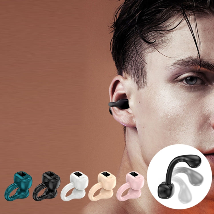 M10 IPX5 Waterproof Ear Clip Bluetooth Earphones, Style: Single Green - Bluetooth Earphone by PMC TechLife | Online Shopping South Africa | PMC TechLife