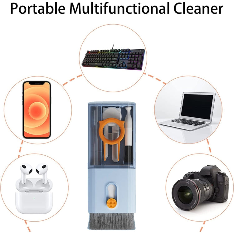 Q6S 10-in-1 Bluetooth Headphone Cleaning Pen Mobile Computer Keyboard Screen Digital Camera Cleaning Kit(White) - Other Accessories by PMC TechLife | Online Shopping South Africa | PMC TechLife