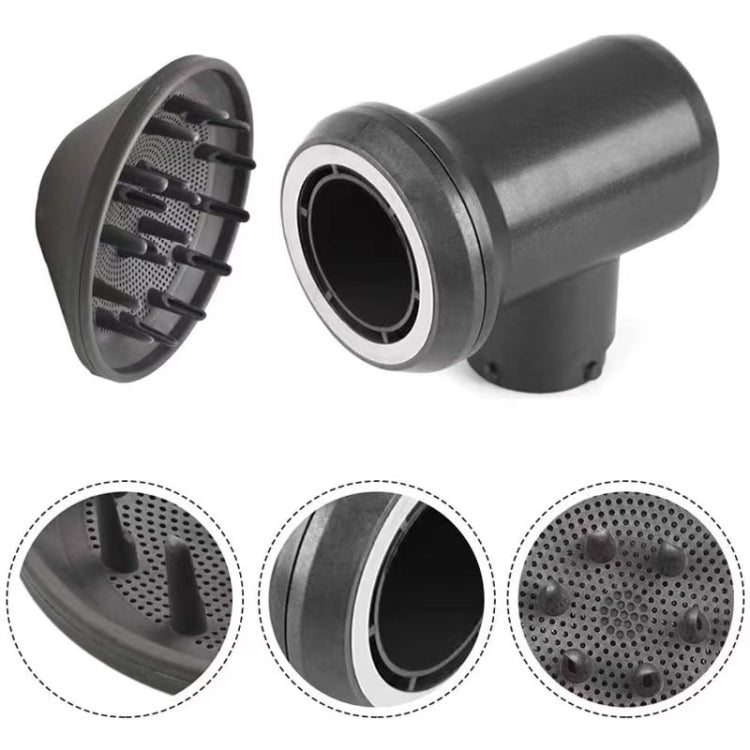 For Dyson Hair Dryer Airwarp Diffusion Nozzle Attachment Replacement Accessories With Adapter - Dyson Accessories by PMC Jewellery | Online Shopping South Africa | PMC Jewellery