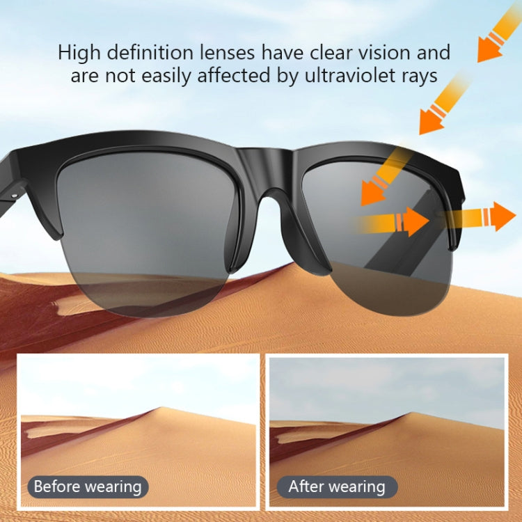 F06 Universal Style Bluetooth 5.3 Smart Sunglasses Wireless Headset Anti-Strong Light Anti-Polarized Sunglasses - Bluetooth Earphone by PMC TechLife | Online Shopping South Africa | PMC TechLife