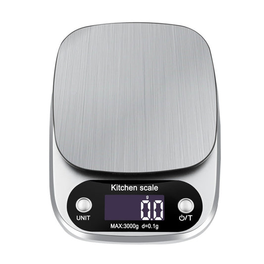 Small Multifunctional Kitchen High Precision Electronic Scale LCD Digital Display Food Scale, Model: 3kg/ 0.1g - Kitchen Scales by PMC Jewellery | Online Shopping South Africa | PMC Jewellery