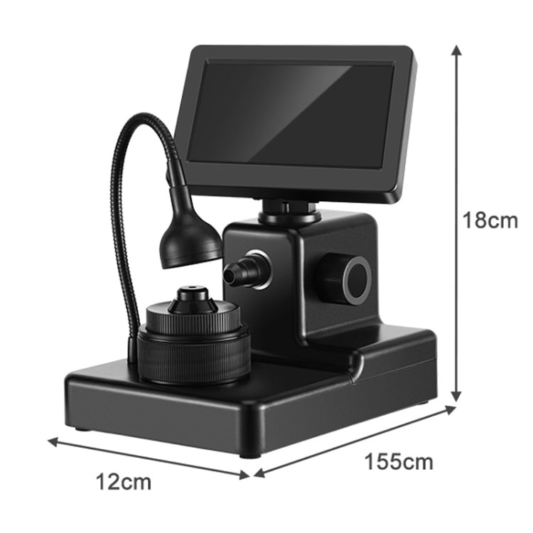 HJ1000 50-1000X Diamond Waist Code Microscope GIA Jewelry Waist Code Instrument - Digital Microscope by PMC Jewellery | Online Shopping South Africa | PMC Jewellery