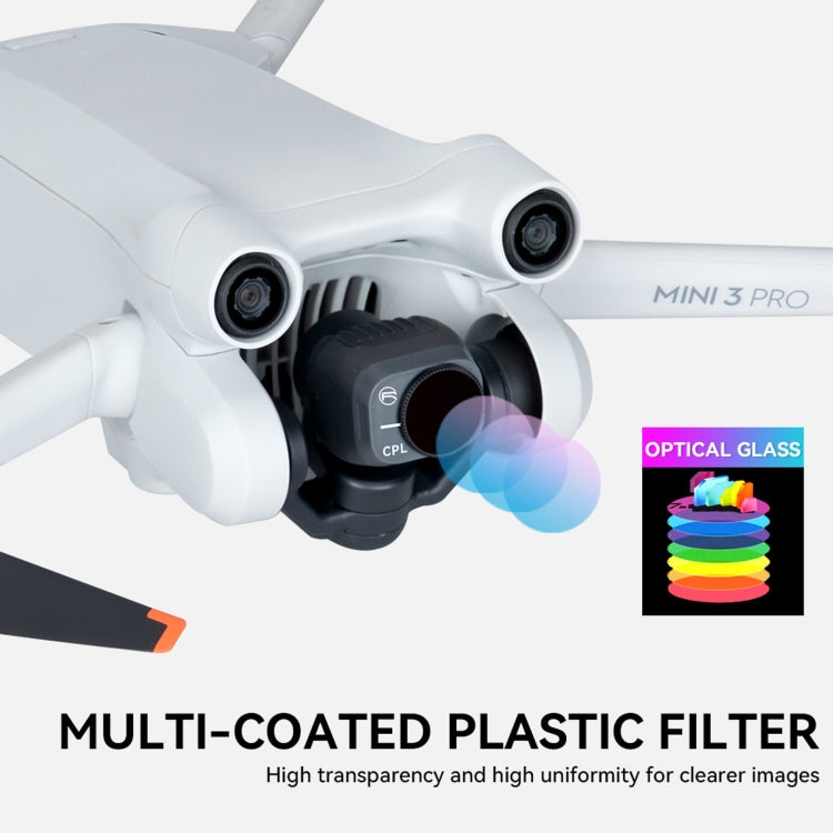 For DJI Mini 3 Pro RCSTQ PL Filters Drone Accessoires ND8/PL - Other by RCSTQ | Online Shopping South Africa | PMC TechLife | Buy Now Pay Later Mobicred