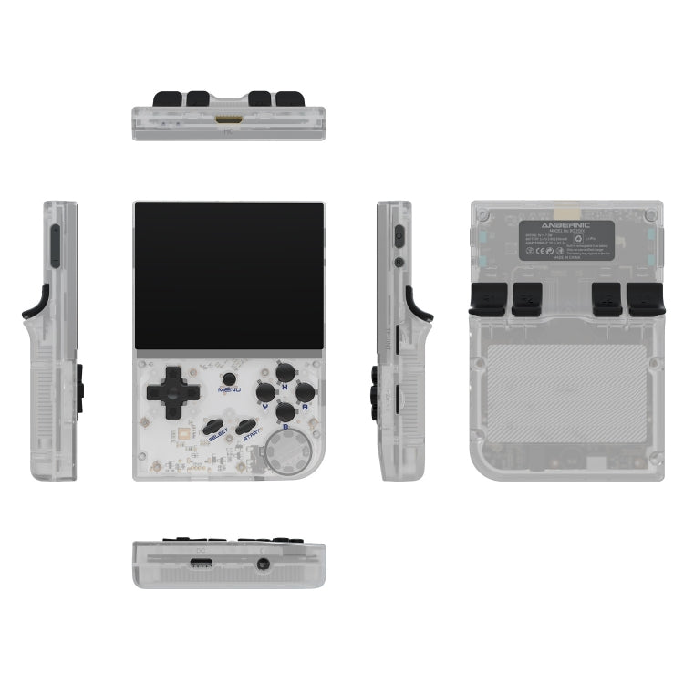 ANBERNIC RG35XX 3.5-inch Retro Handheld Game Console Open Source Game Player  64G+128G 13000+ Games(White) - Pocket Console by ANBERNIC | Online Shopping South Africa | PMC Jewellery | Buy Now Pay Later Mobicred