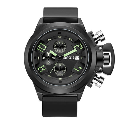 BAOGELA 1606 Student Big Dial Sports Waterproof Men Watch Luminous Green - Sport Watches by BAOGELA | Online Shopping South Africa | PMC Jewellery