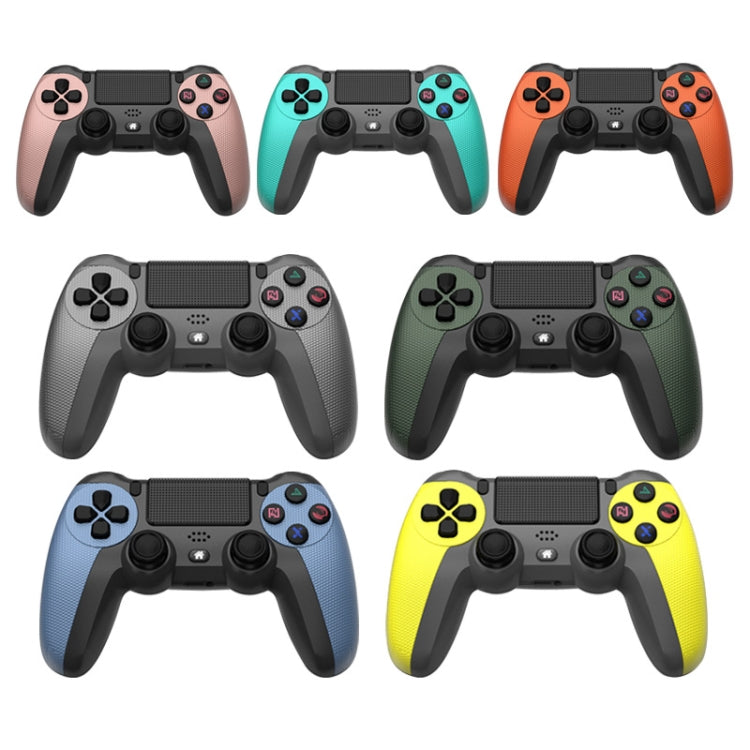 KM048 For PS4 Bluetooth Wireless Gamepad Controller 4.0 With Light Bar(Rose Pink) - Gamepads by PMC TechLife | Online Shopping South Africa | PMC TechLife | Buy Now Pay Later Mobicred