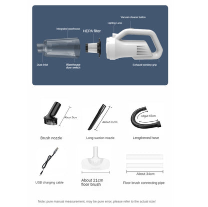 SUITU  ST-6101 120W 35500rpm Cordless Car Vacuum Cleaner,Spec: Upgraded 3 Section 11.1V - Vacuum Cleaner by SUITU | Online Shopping South Africa | PMC Jewellery | Buy Now Pay Later Mobicred