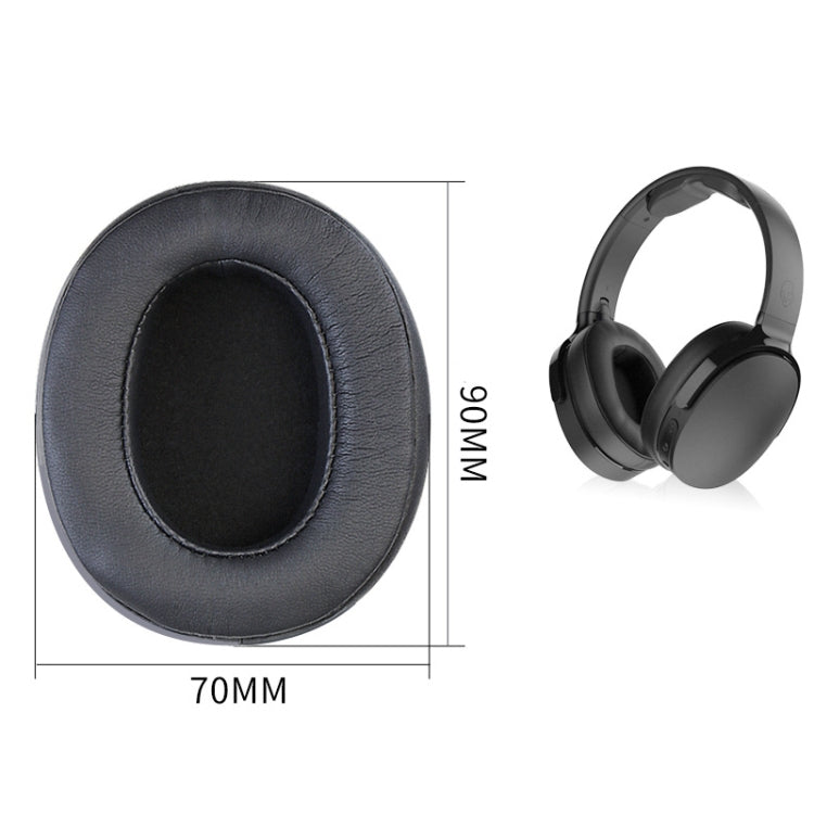 For Skullcandy Crusher 3.0 Wireless/ Crusher Evo /Crusher ANC/ Hesh 3 /VENUE Headphone 2pcs Ear Pads(Brown) - Earmuff & Pad by PMC Jewellery | Online Shopping South Africa | PMC Jewellery
