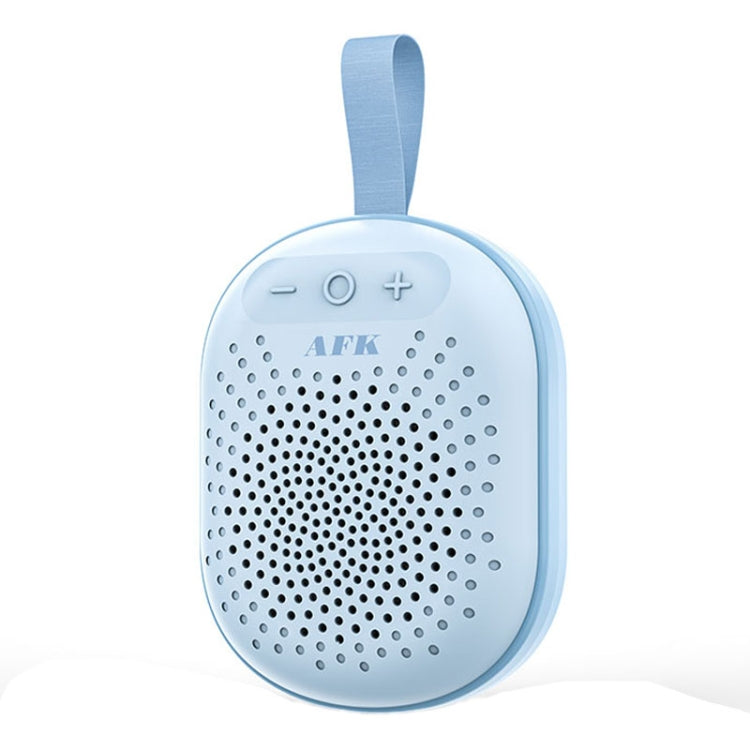 AFK BT-513 TWS Mini Portable RGB Light Bluetooth Speaker 3D Sound Effect Waterproof Bluetooth Audio(Light Blue) - Mini Speaker by AFK | Online Shopping South Africa | PMC TechLife | Buy Now Pay Later Mobicred