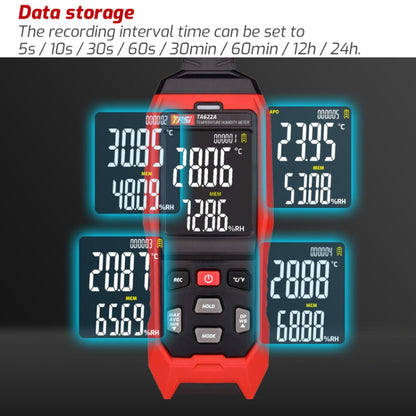 TASI TA622A Temperature Humidity Meter Digital Dew Point Thermometer - Thermostat & Thermometer by TASI | Online Shopping South Africa | PMC Jewellery