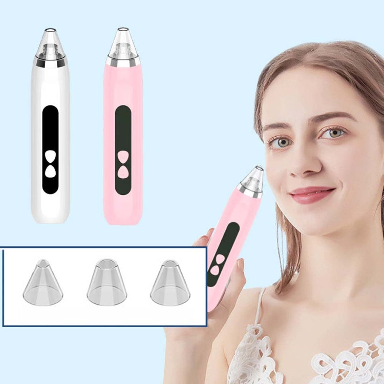 Blackhead Remover Vacuum Pore Cleaner Facial Deep Cleaning Beauty Tools(White) - Cleanser by PMC TechLife | Online Shopping South Africa | PMC TechLife