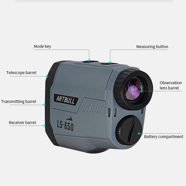 ARTBULL LS-650 Outdoor Golf Laser Rangefinder 650m Altimeter Telescope - free shipping - PMC TechLife - Order now!