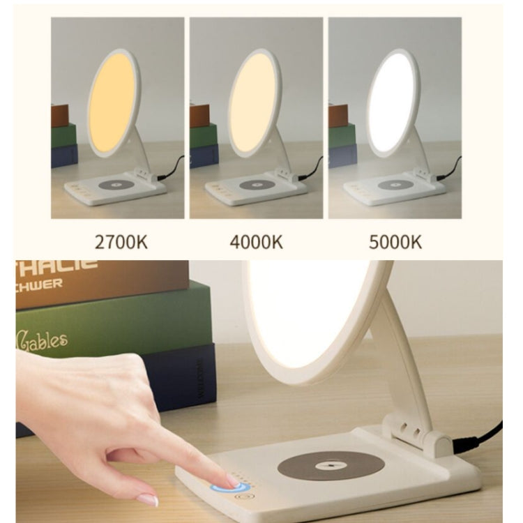 Wireless Charger SAD Therapy Light Intelligent Timing Emotional Physiotherapy Light(UK Plug) - Others by PMC Jewellery | Online Shopping South Africa | PMC Jewellery