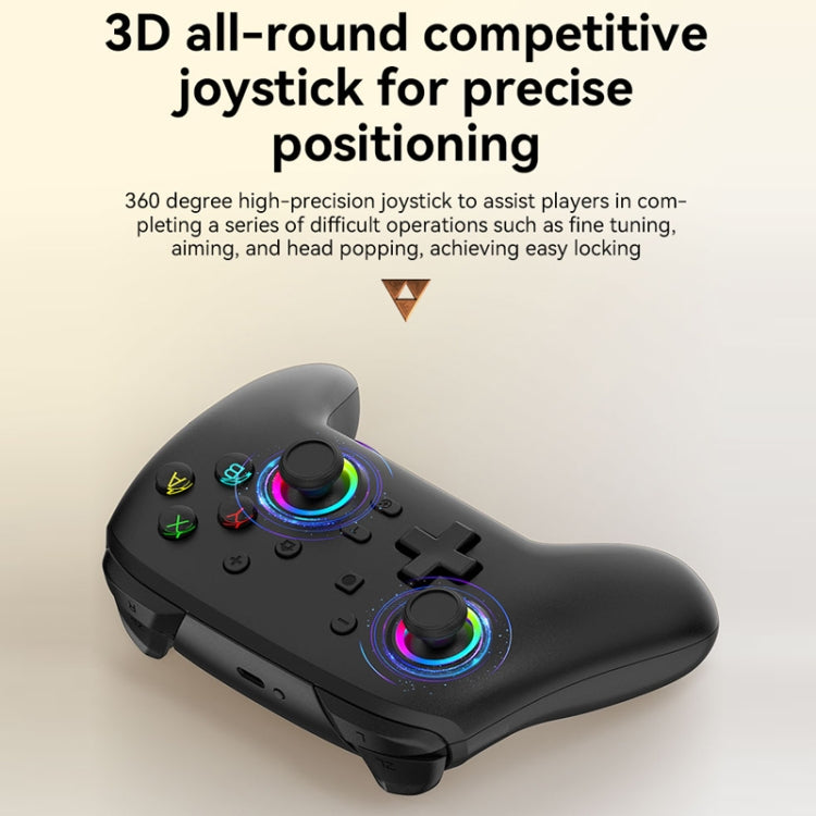 Wireless Bluetooth Somatosensory Vibration Gamepad for Nintendo Switch/Switch PRO, Color: Black - Gamepads by PMC Jewellery | Online Shopping South Africa | PMC Jewellery