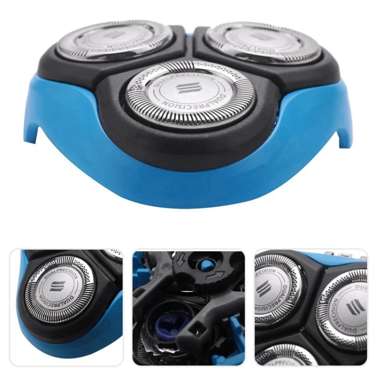 For Philips AT/PT Series Razor Integral Head with HQ8 Double-layer Blades(Blue) - free shipping - PMC TechLife - Order now!