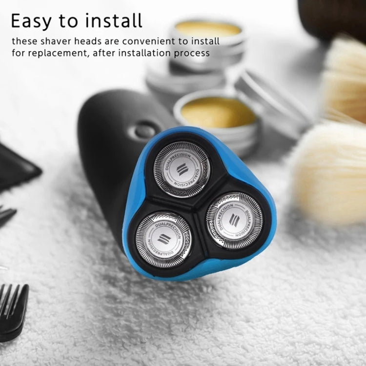 For Philips AT/PT Series Razor Integral Head with HQ8 Double-layer Blades(Dark Grey) - free shipping - PMC TechLife - Order now!